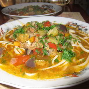 Рецепт Лагман Звезды Кавказы