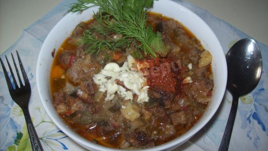 Рецепт лапши дунганской чузма лагман