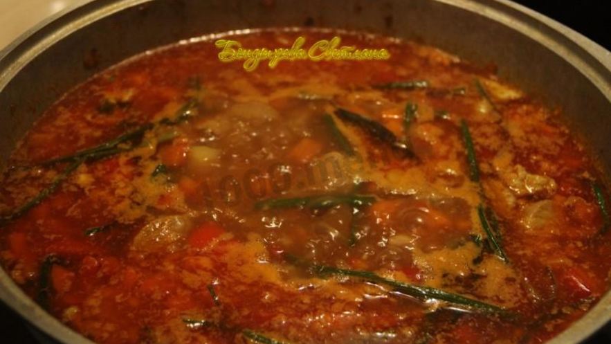 Рецепт подливы для лагмана