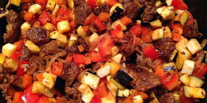 Рецепт узбекского лагмана жареного