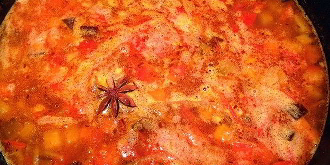 Рецепт узбекского лагмана жареного