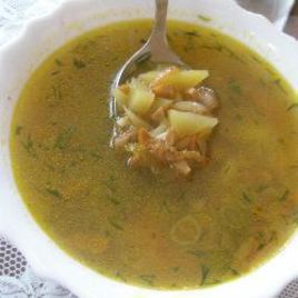 Рецепт Легкого грибного супа