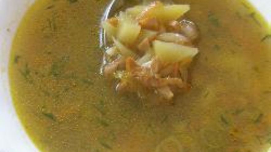 Рецепт легкого грибного супа