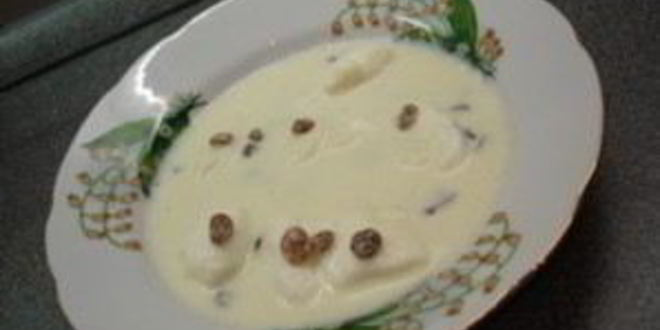 Рецепт молочного сладкого супа