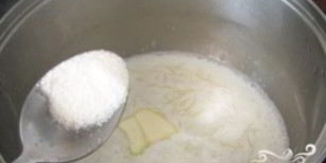 Рецепт молочного супа для деток