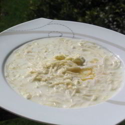 Рецепт Молочного супа-лапши