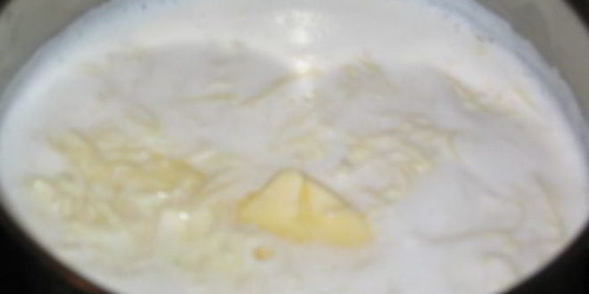 Рецепт молочного супа-лапши