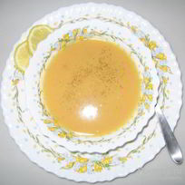 Молочный суп с абрикосами