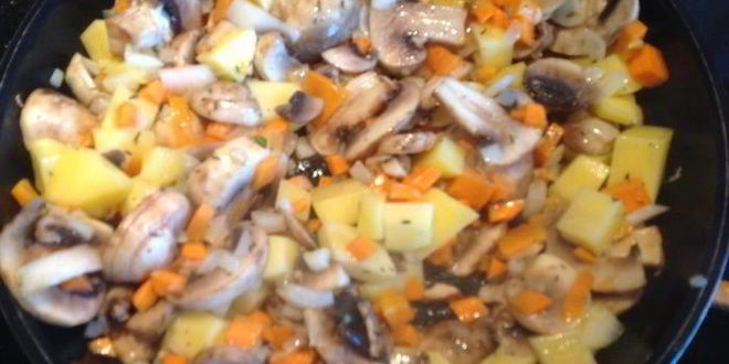 Рецепт молочного супа с грибами