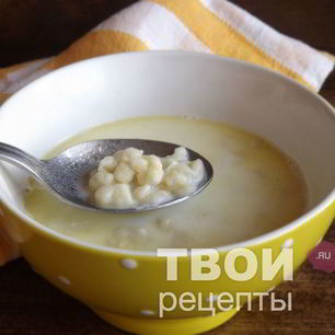 Рецепт Молочного супа с клецками