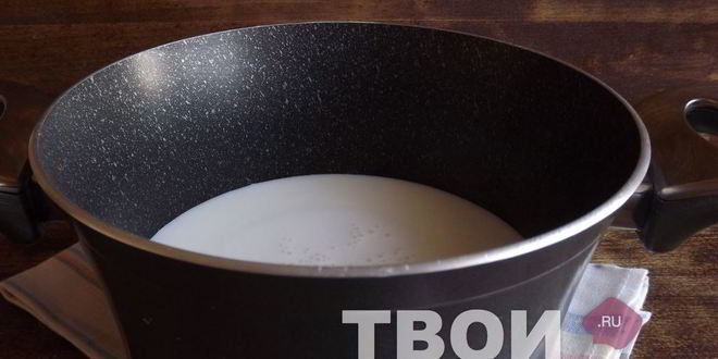 Рецепт молочного супа с клецками