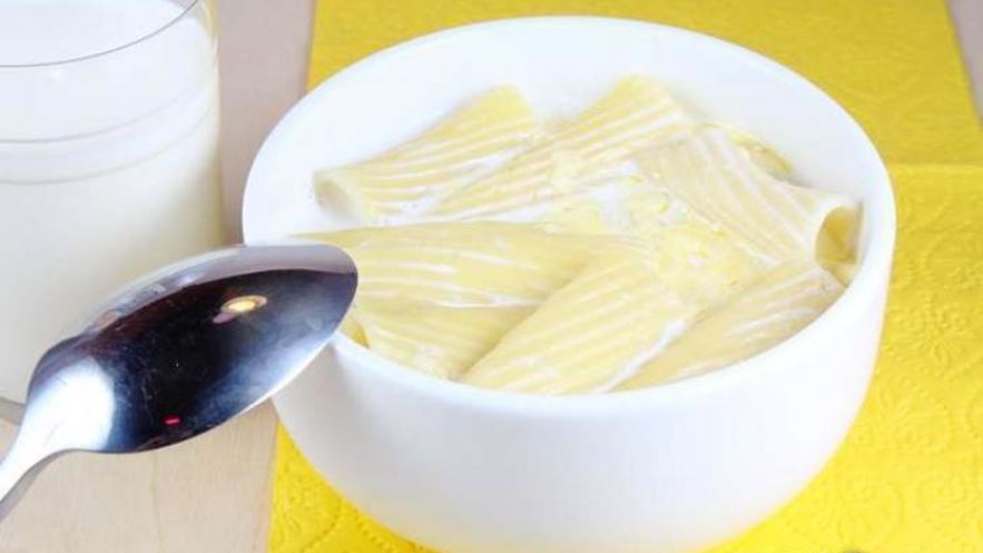 Рецепт молочного супа с макаронами