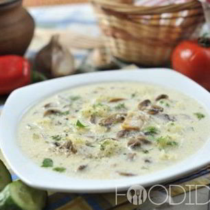 Рецепт Молочного супа с овощами