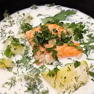 Рецепт Молочного супа с рыбой