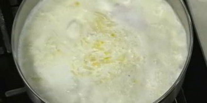 Рецепт молочного супа с рыбой