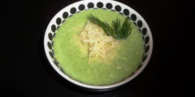 Рецепт сырно-молочного суп с брокколи