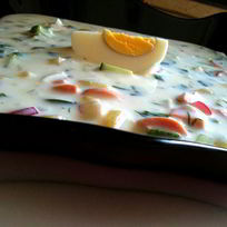 Рецепт Кефирной окрошки для окрошки