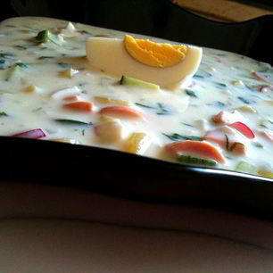 Рецепт Кефирной окрошки для окрошки