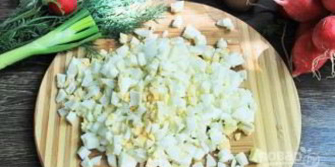 Рецепт классической окрошки на квасе