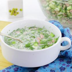 Рецепт Классической окрошки с уксусом