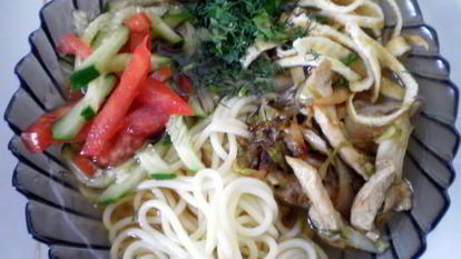 Рецепт Кукси — корейской окрошки