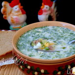 Рецепт Мясной окрошки