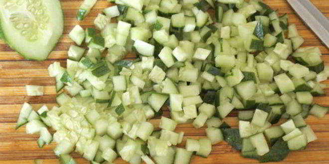 Рецепт мясной окрошки