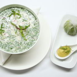 Рецепт Окрошки на айране