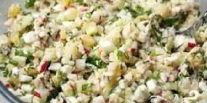 Рецепт окрошки на айране