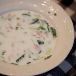 Рецепт Окрошки на кефире