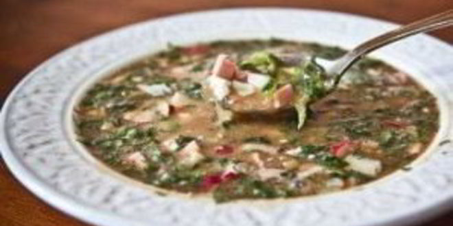 Рецепт окрошки на квасе