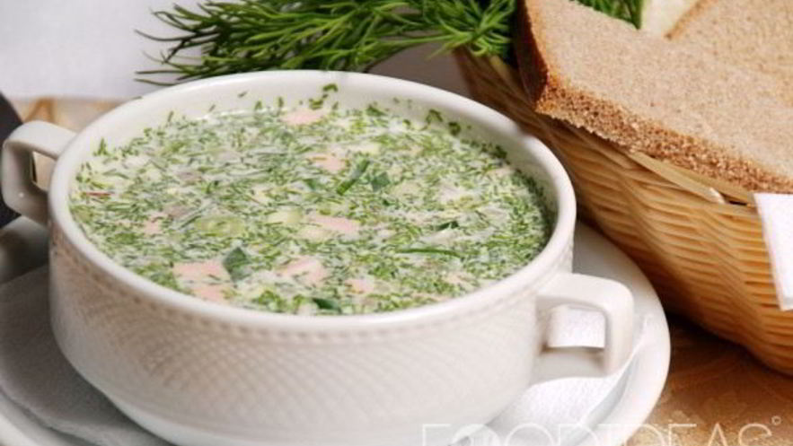 Рецепт окрошки на майонезе