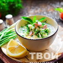 Рецепт Окрошки на минералке