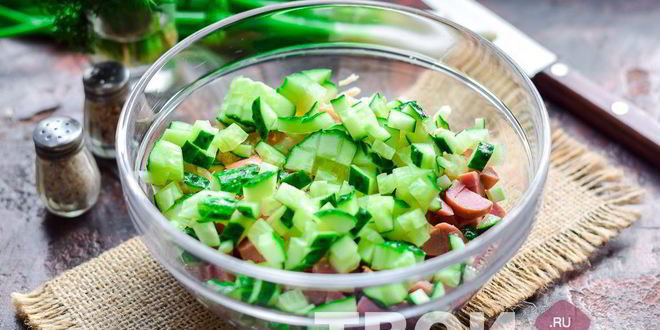 Рецепт окрошки на минералке