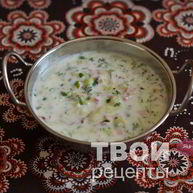 Рецепт Окрошки на сыворотке