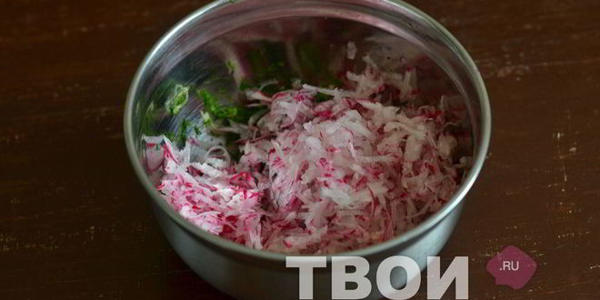 Рецепт окрошки на сыворотке