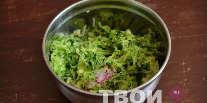 Рецепт окрошки на сыворотке