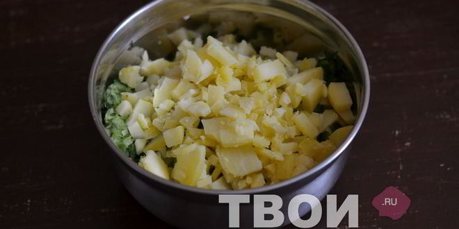 Рецепт окрошки на сыворотке