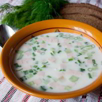 Окрошка на тане