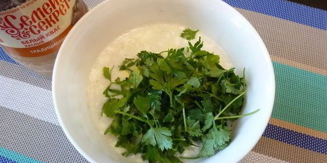 Рецепт окрошки по-болгарски с яйцами