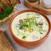 Рецепт Окрошки с говядиной