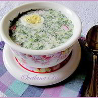 Рецепт Окрошки с копченой курицей