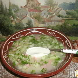 Рецепт Окрошки с лимонным соком SICILIA