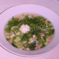 Рецепт Окрошки заячья