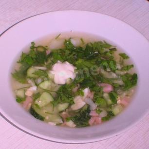 Рецепт Окрошки заячья