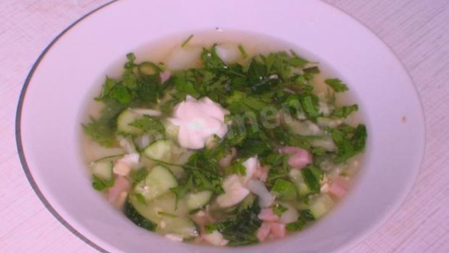 Рецепт окрошки заячья