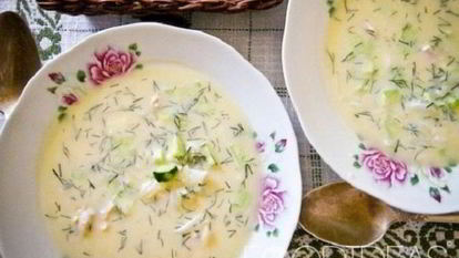 Рецепт Вкусной окрошки