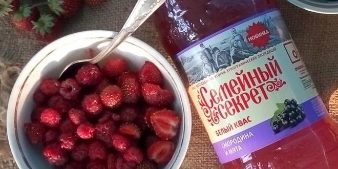 Рецепт ягодной окрошки