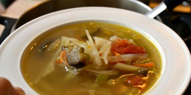 Рецепт аппетитного овощной суп