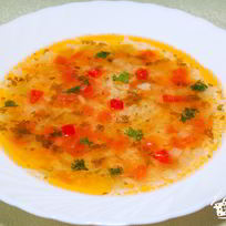 Рецепт Легкого овощной суп с рисом